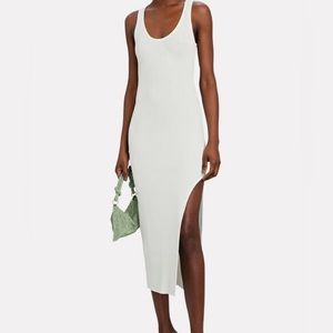 NWT SIGNIFICANT OTHER VENETIA OPEN-BACK RIB KNIT MIDI DRESS